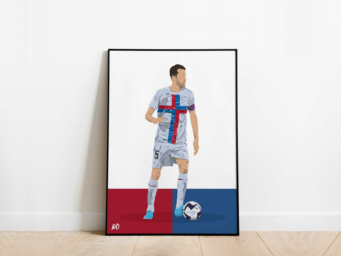 Sergio Busquets Barcelona Poster - KDDesigns6