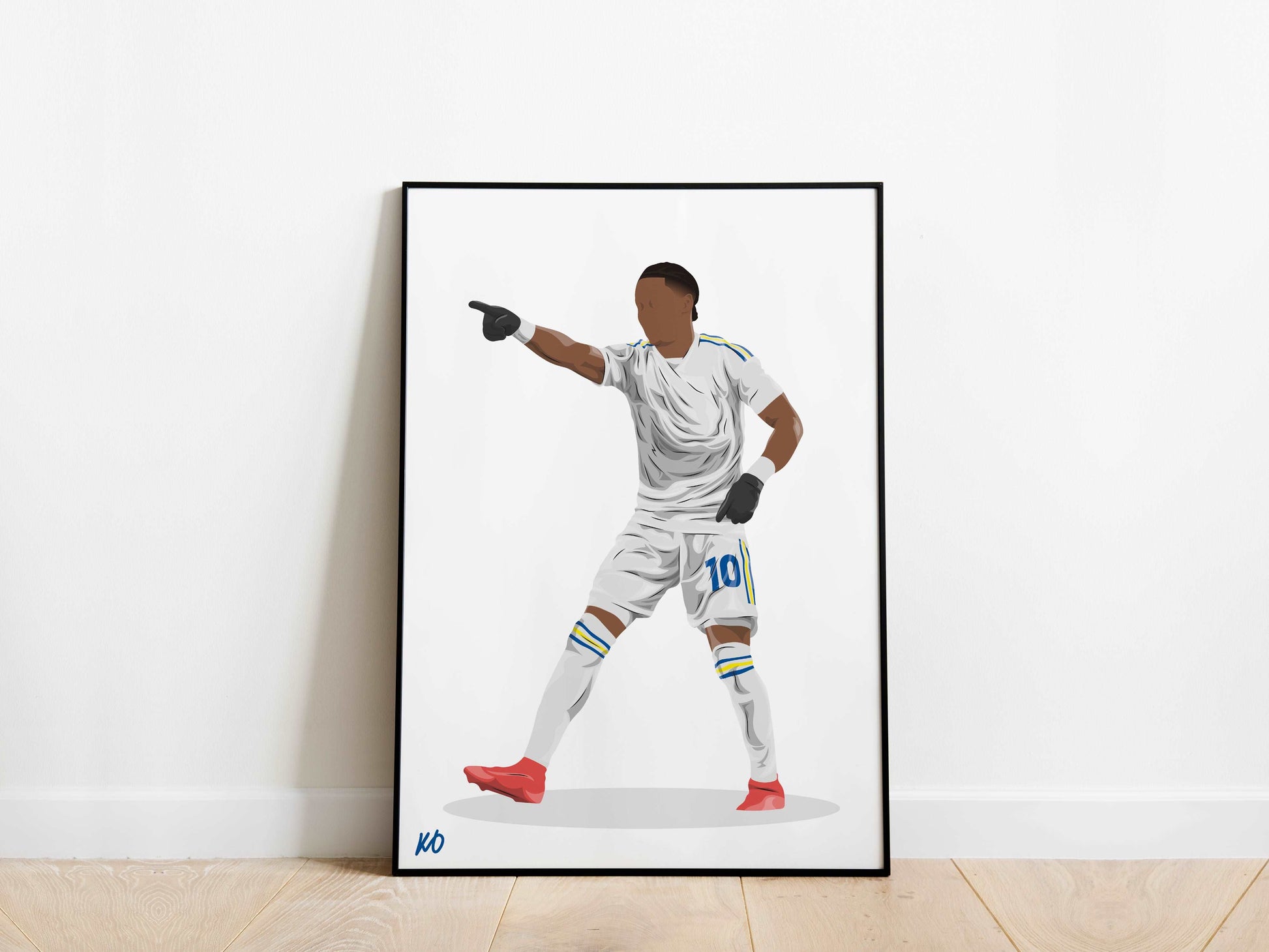 Crysencio Summerville Leeds United Poster - KDDesigns6