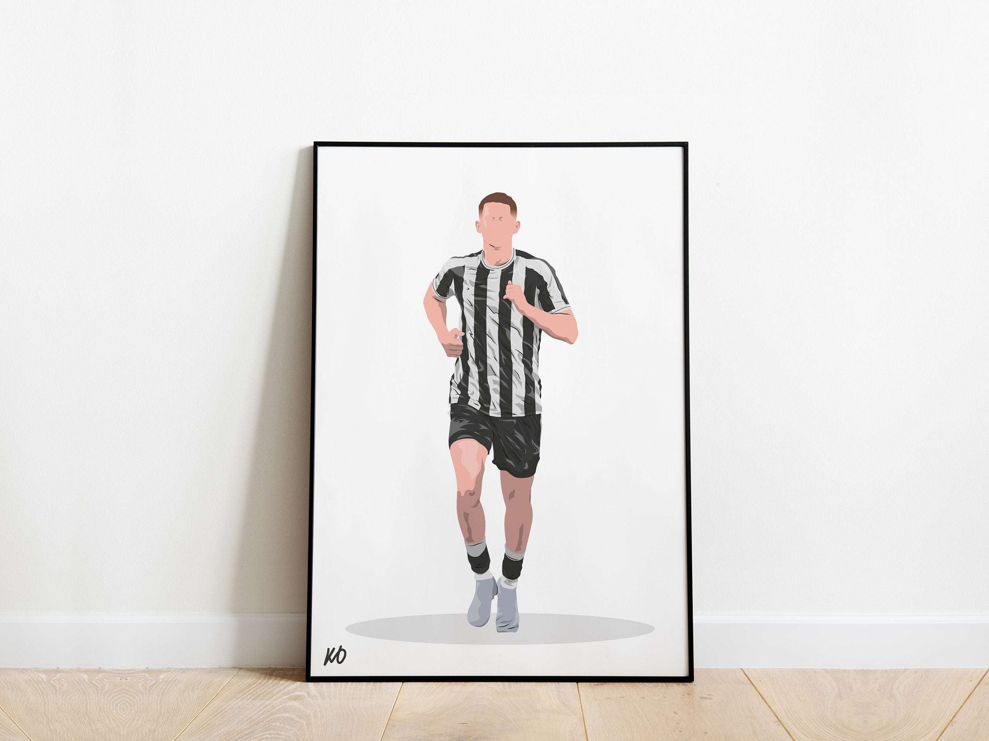 Sven Botman Newcastle United Poster - KDDesigns6
