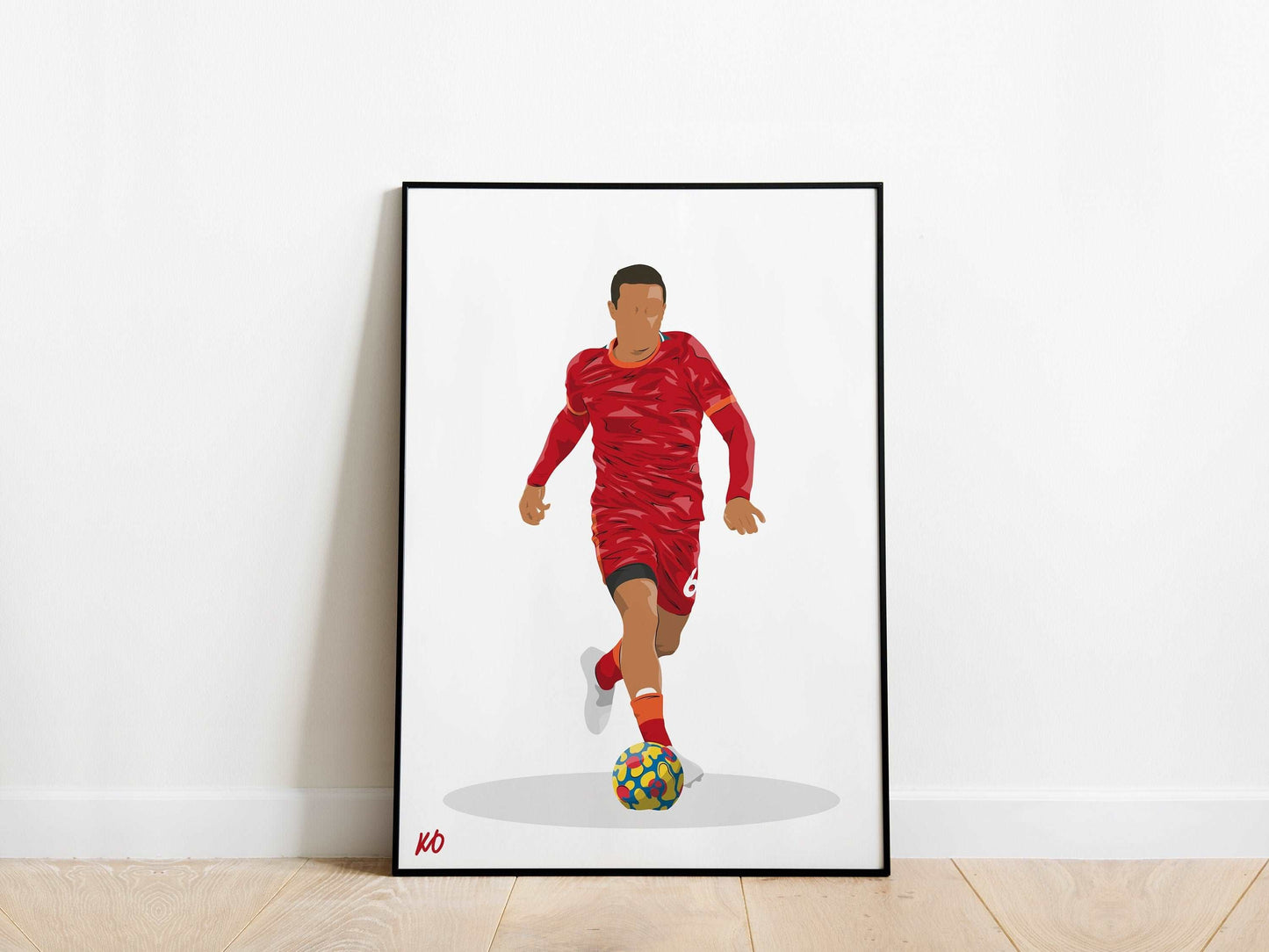 Thiago Alcantara Liverpool Poster - KDDesigns6