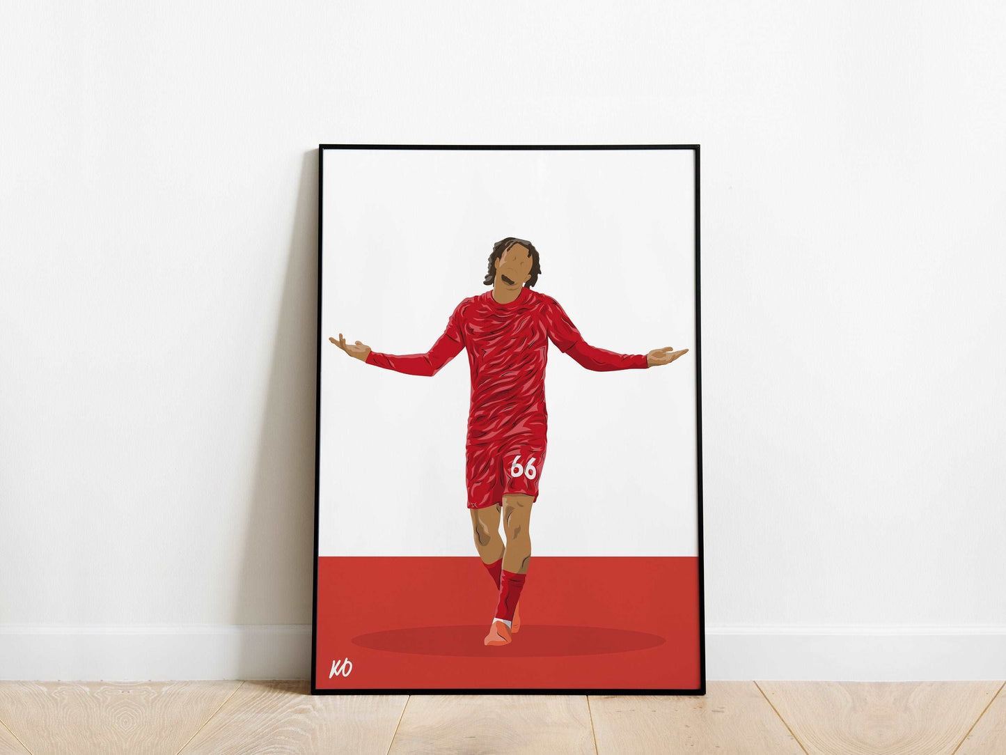 Trent Alexander-Arnold Celebration Liverpool Poster - KDDesigns6
