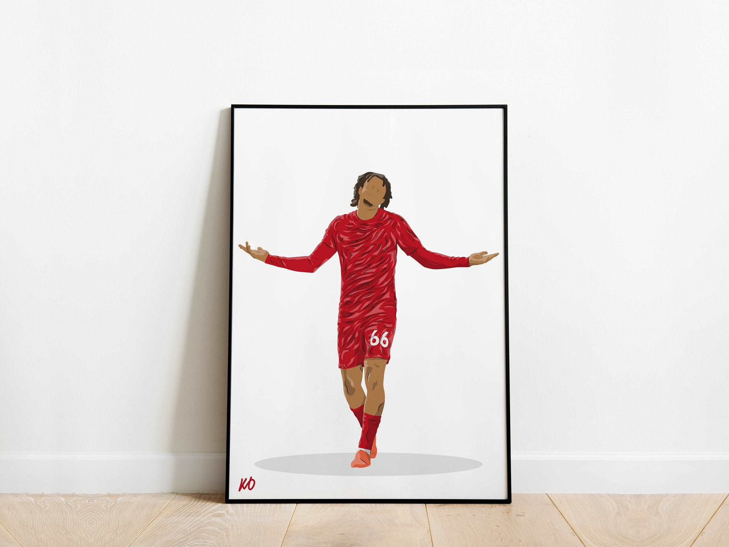Trent Alexander-Arnold Celebration Liverpool Poster - KDDesigns6