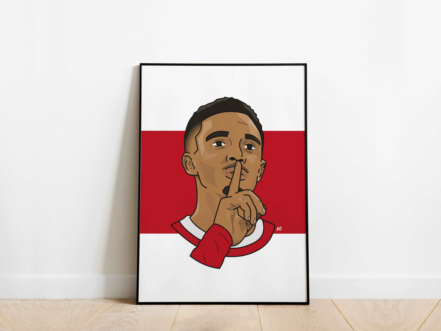 Trent Alexander-Arnold Portrait Liverpool Poster - KDDesigns6
