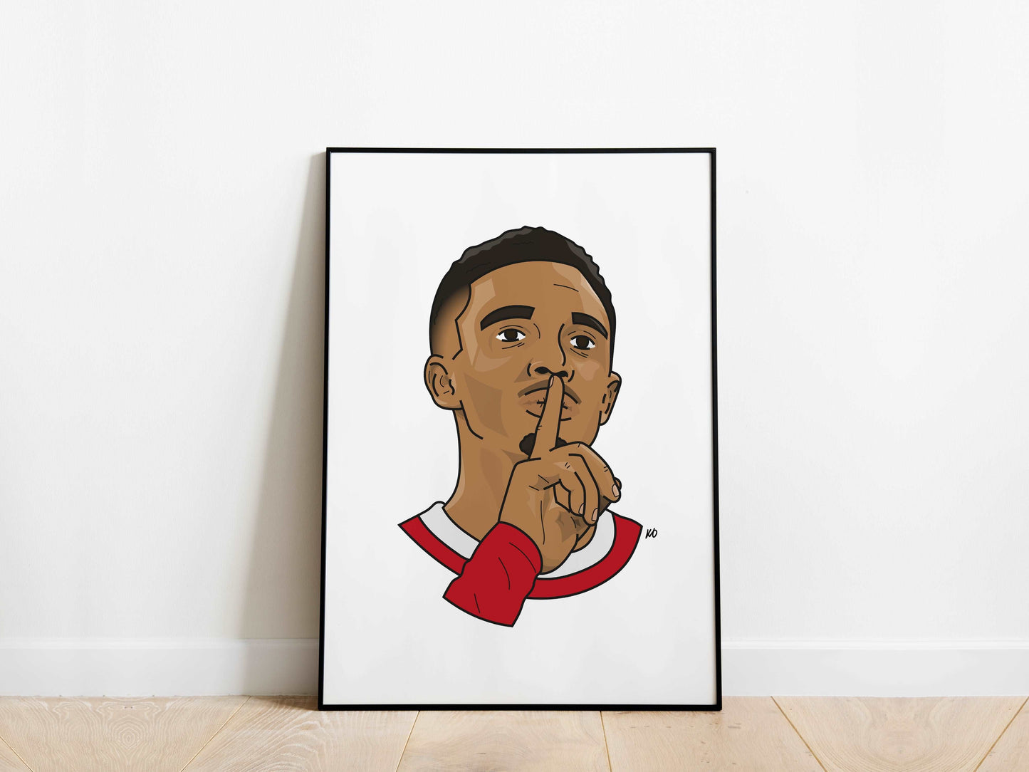 Trent Alexander-Arnold Portrait Liverpool Poster - KDDesigns6