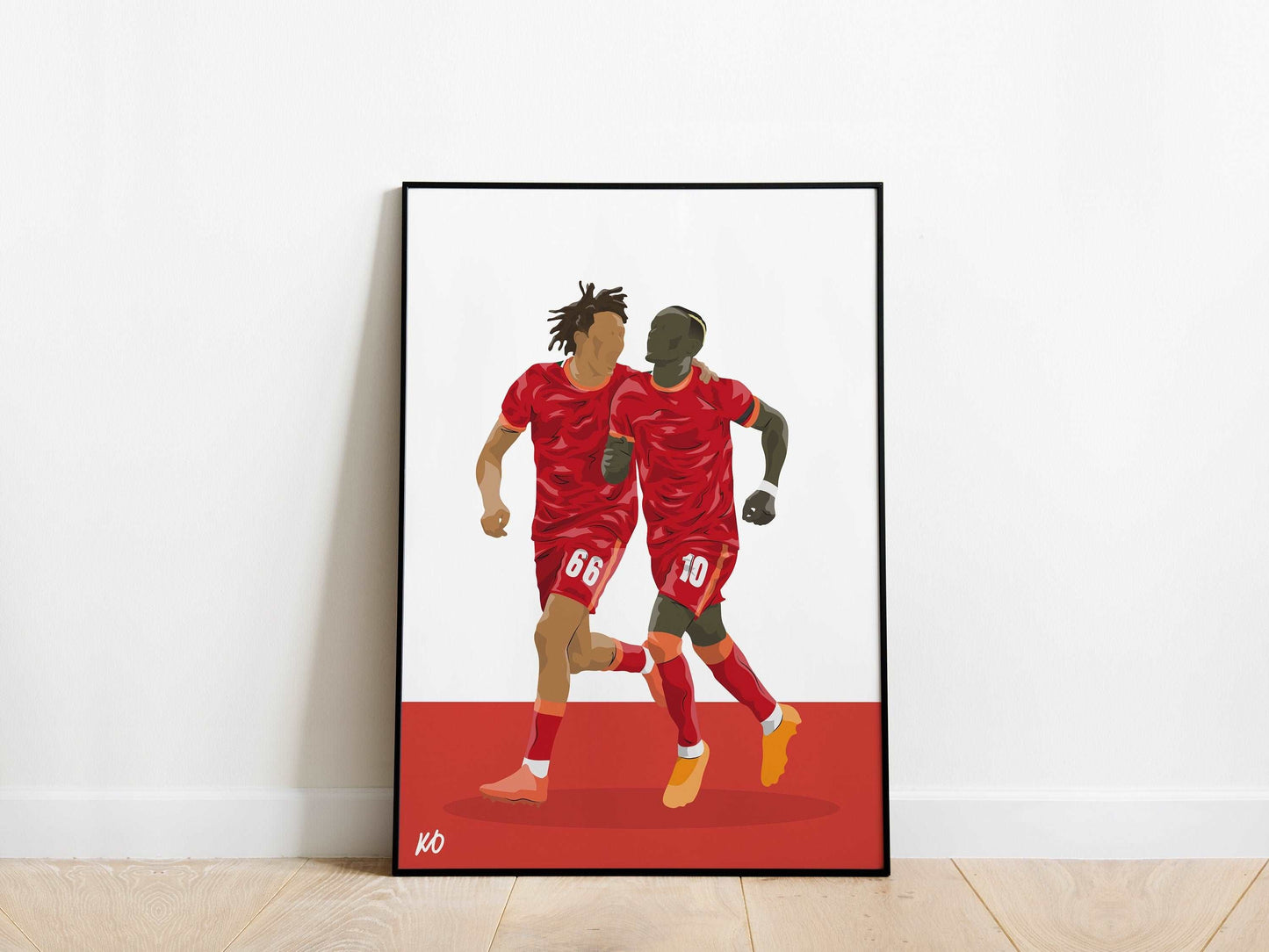 Trent Alexander-Arnold, Sadio Mane Liverpool Poster - KDDesigns6