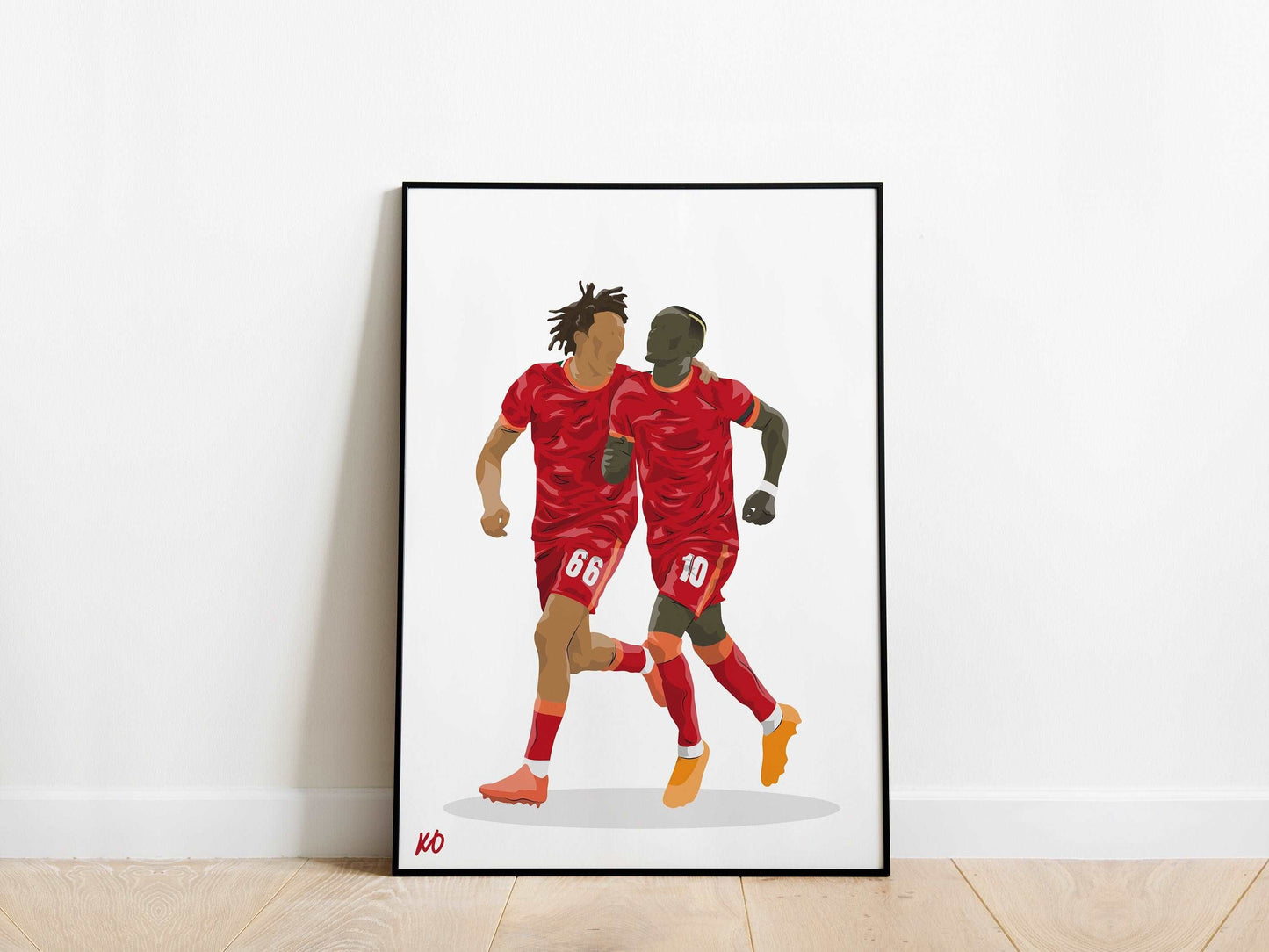 Trent Alexander-Arnold, Sadio Mane Liverpool Poster - KDDesigns6