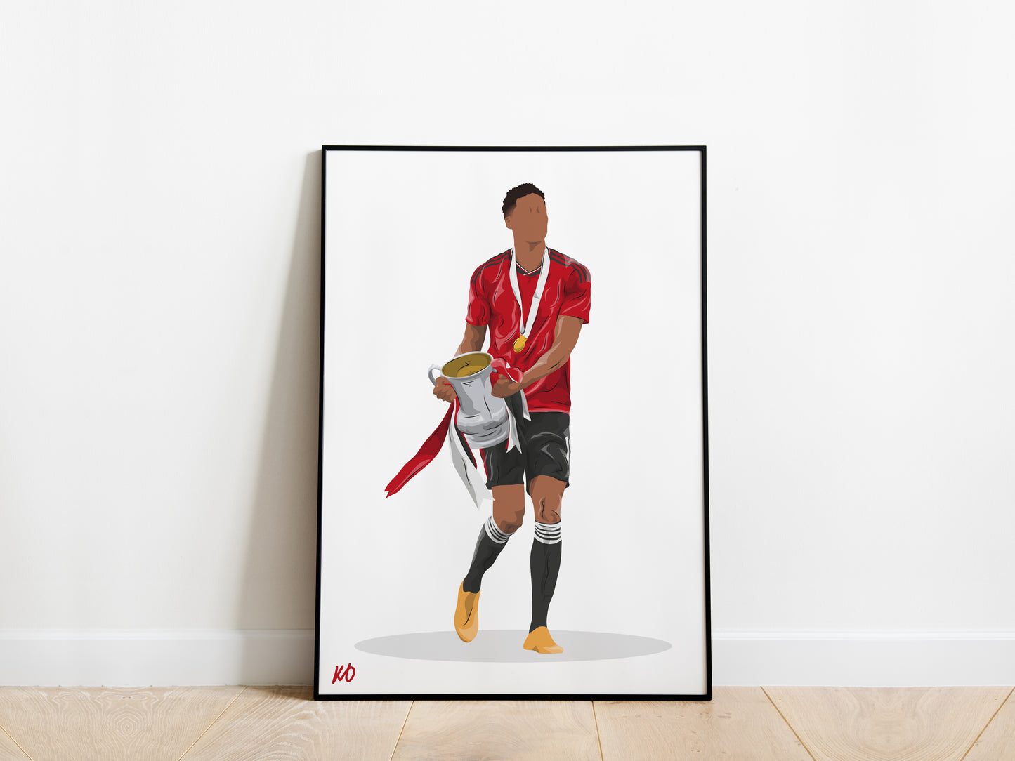 Raphael Varane Manchester United Poster - KDDesigns6