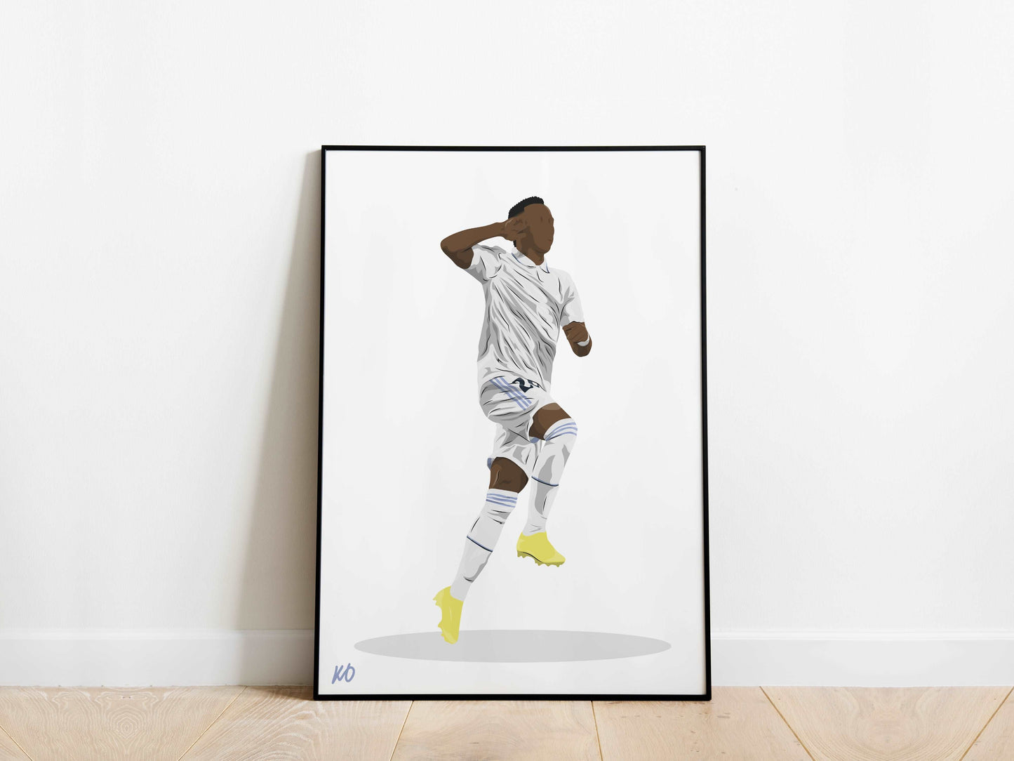 Vinicius Jr Real Madrid Poster - KDDesigns6