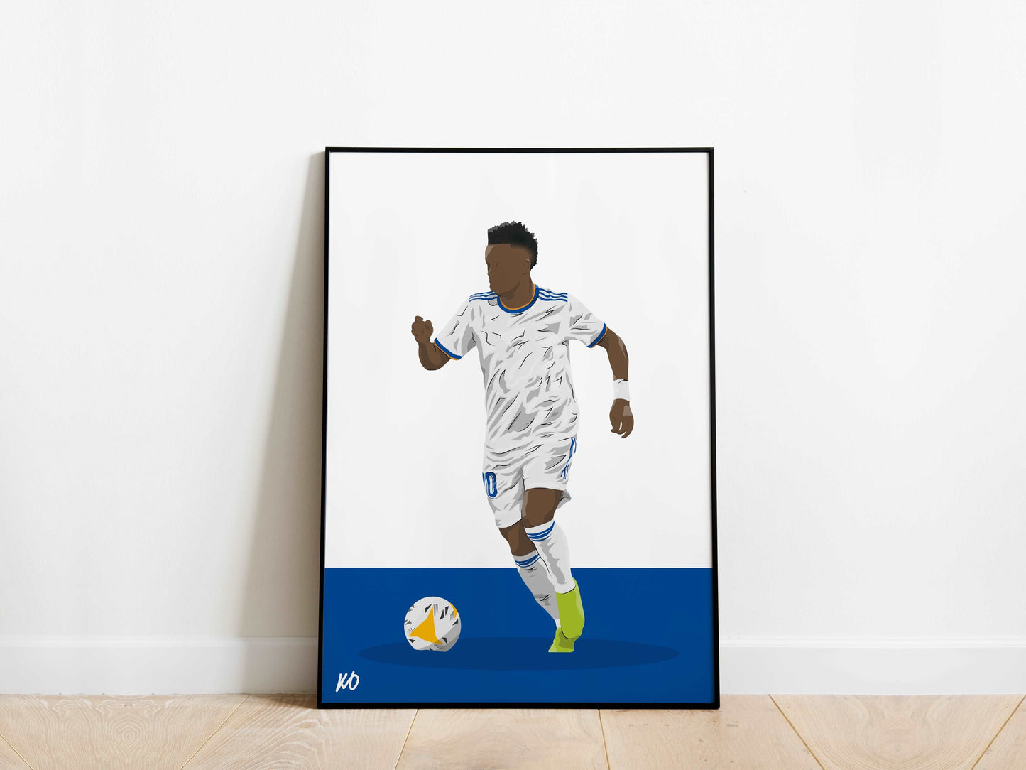 Vinicius Jr Real Madrid Poster - KDDesigns6