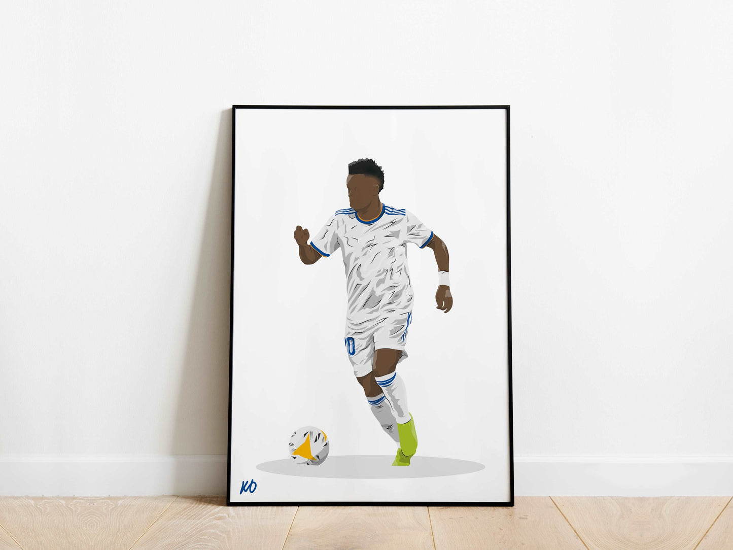 Vinicius Jr Real Madrid Poster - KDDesigns6