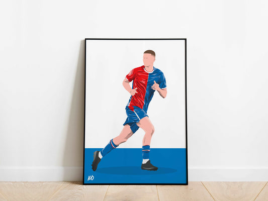 Adam Wharton Crystal Palace Poster - KDDesigns6