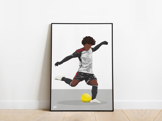 Willian Fulham FC Poster - KDDesigns6