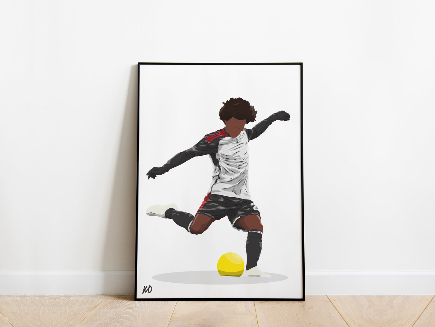Willian Fulham FC Poster - KDDesigns6