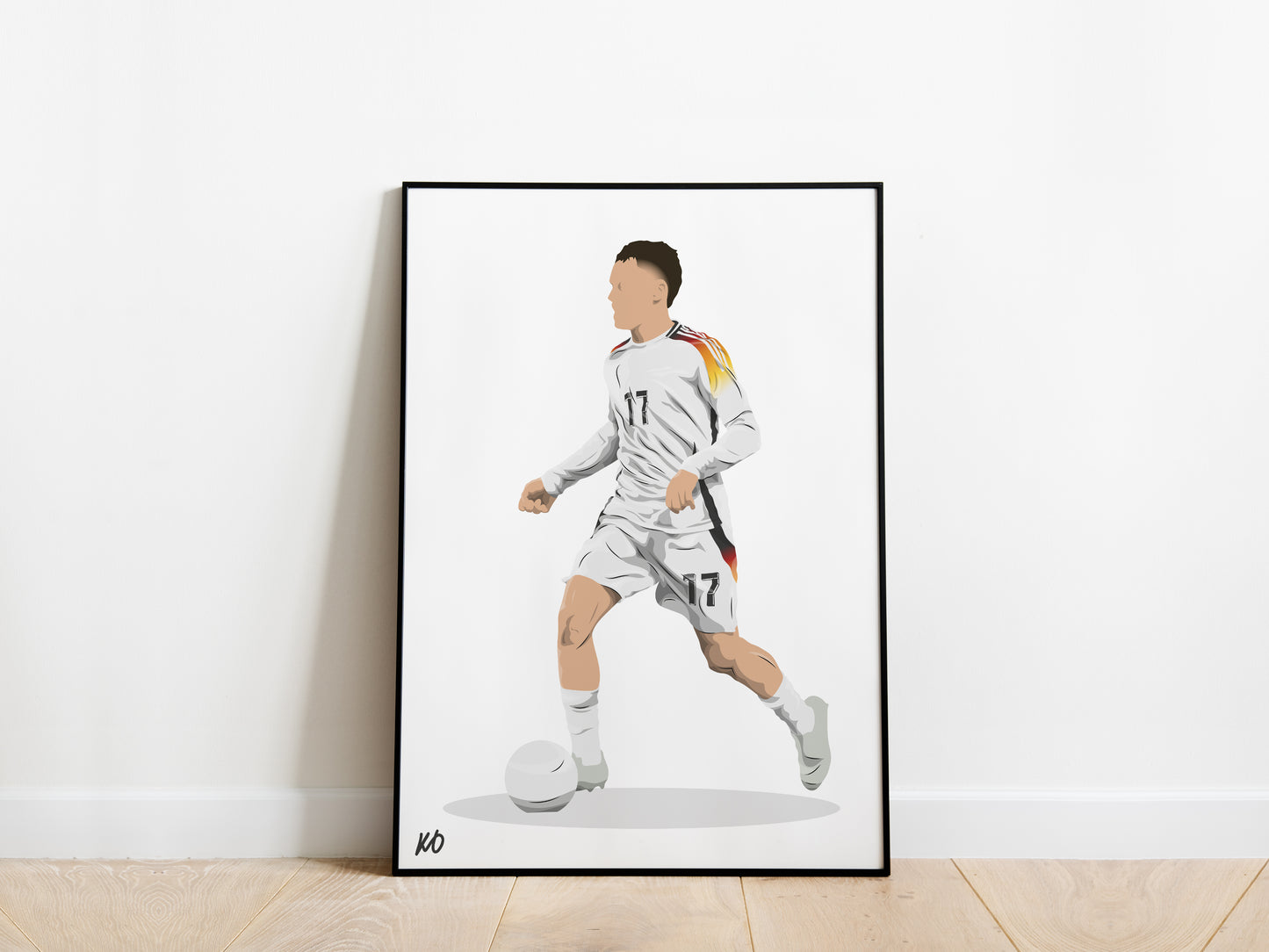 Florian Wirtz Euro 2020 Germany Poster - KDDesigns6