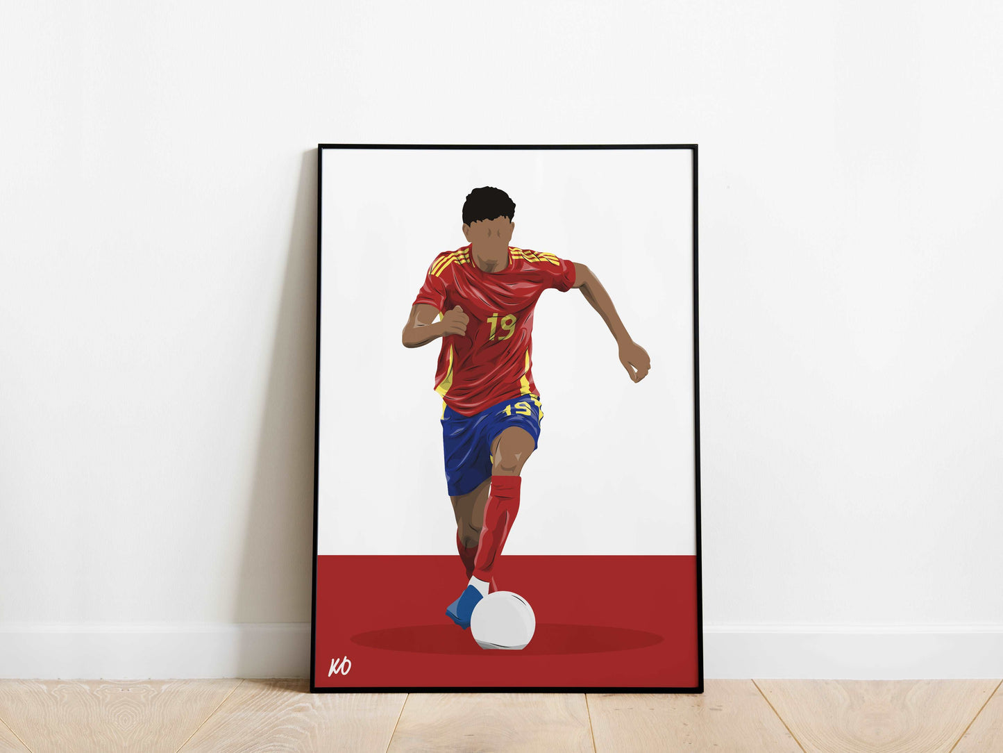 Lamine Yamal Spain Poster - KDDesigns6