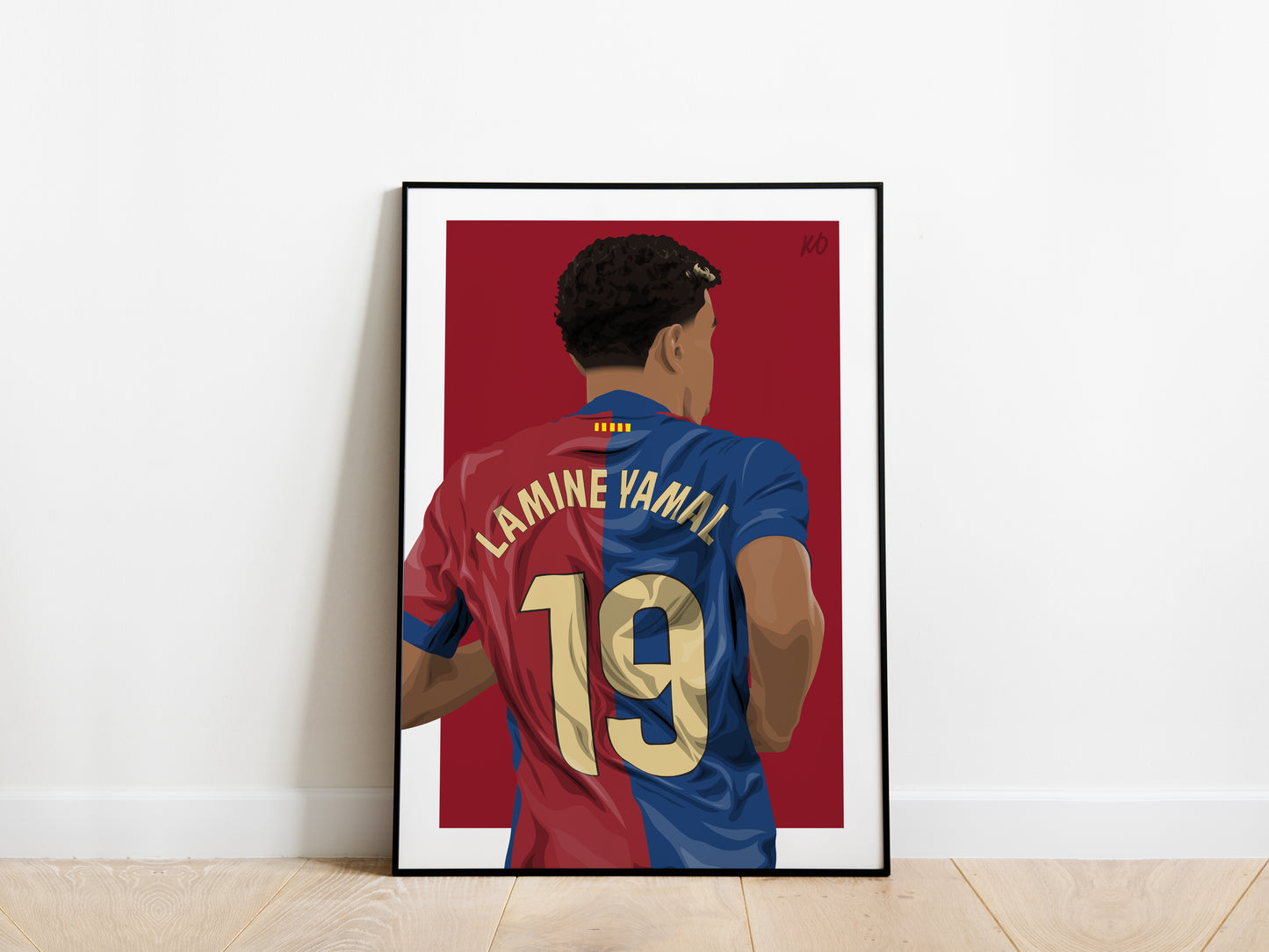 Lamine Yamal Barcelona Poster - KDDesigns6