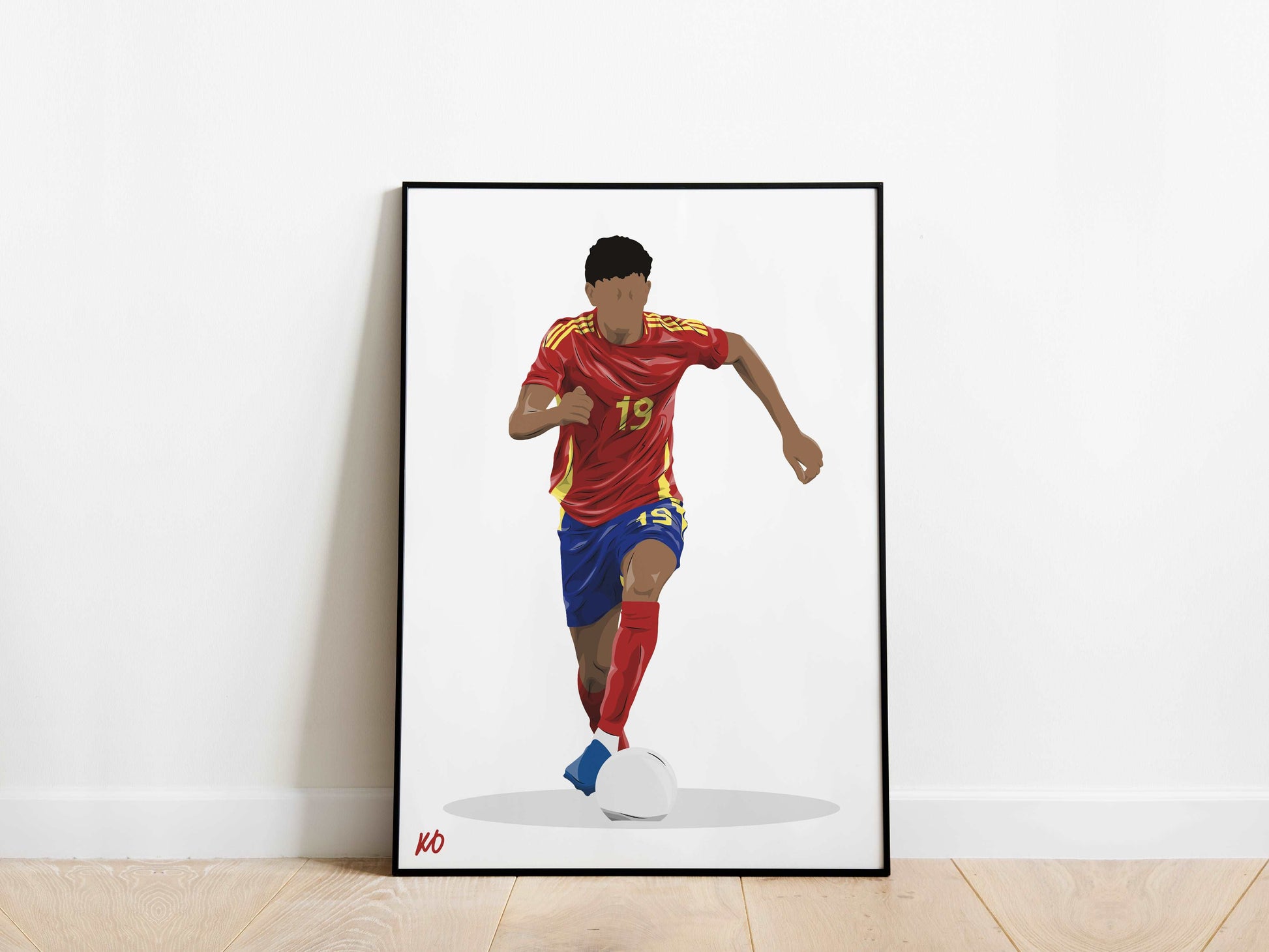 Lamine Yamal Spain Poster - KDDesigns6