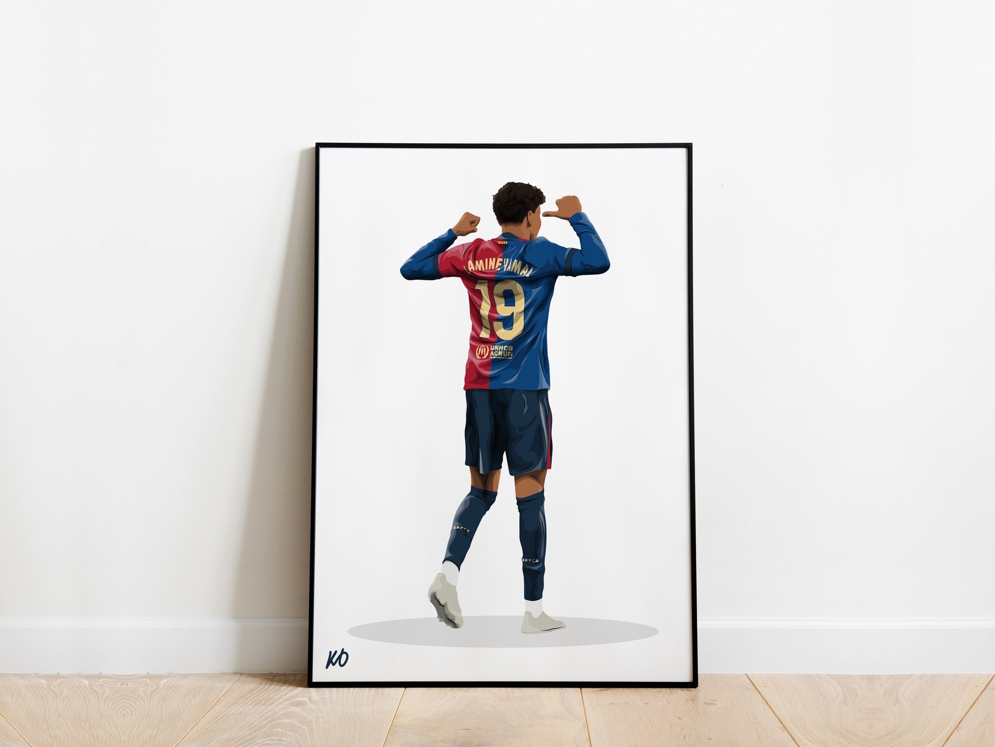 Lamine Yamal El Clasico Barcelona Poster - KDDesigns6