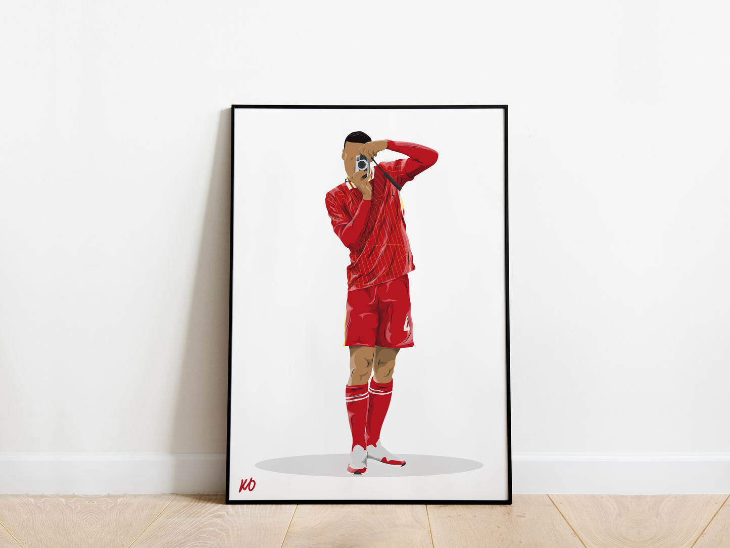 Virgil Van Dijk Liverpool Poster - KDDesigns6