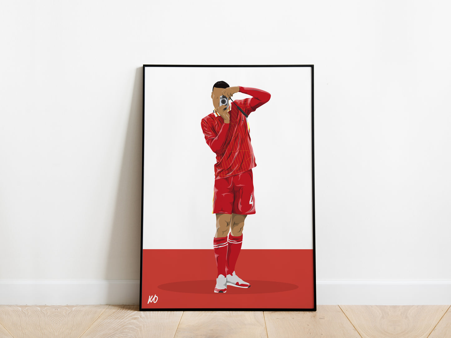 Virgil Van Dijk Liverpool Poster - KDDesigns6