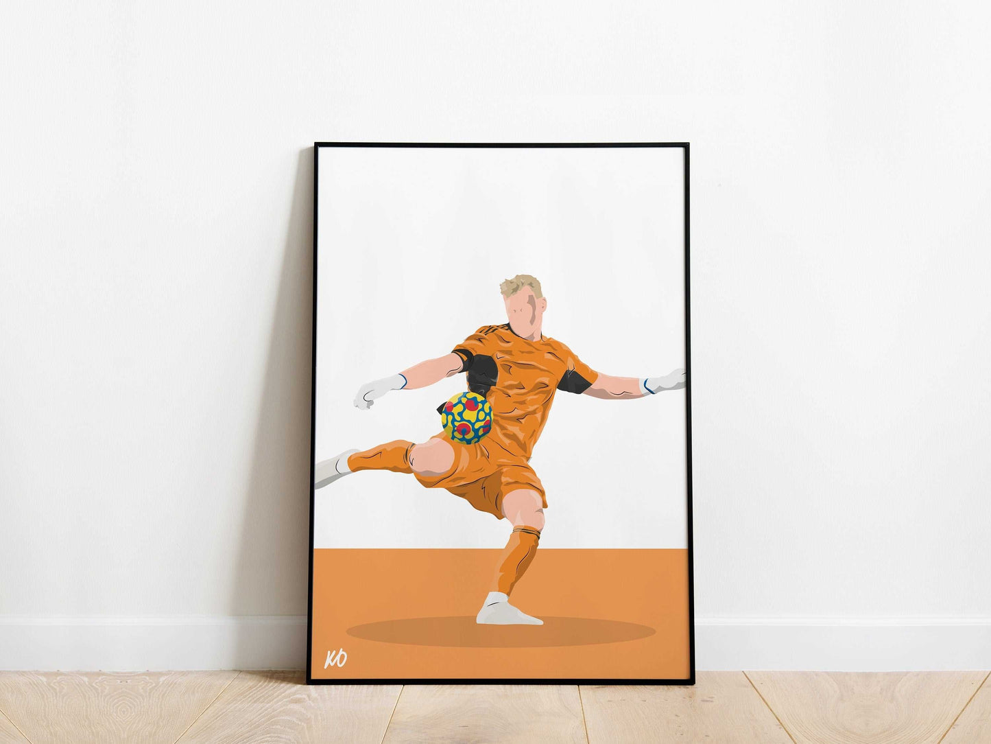 Aaron Ramsdale Arsenal Poster KDDesigns6