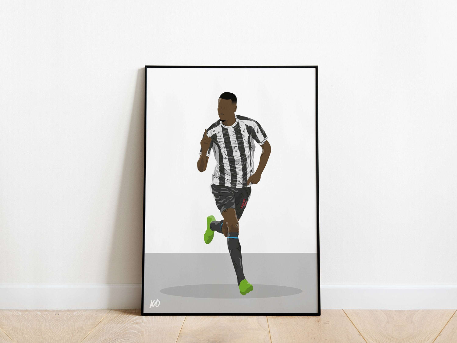 Alexander Isak Newcastle United Poster - KDDesigns6