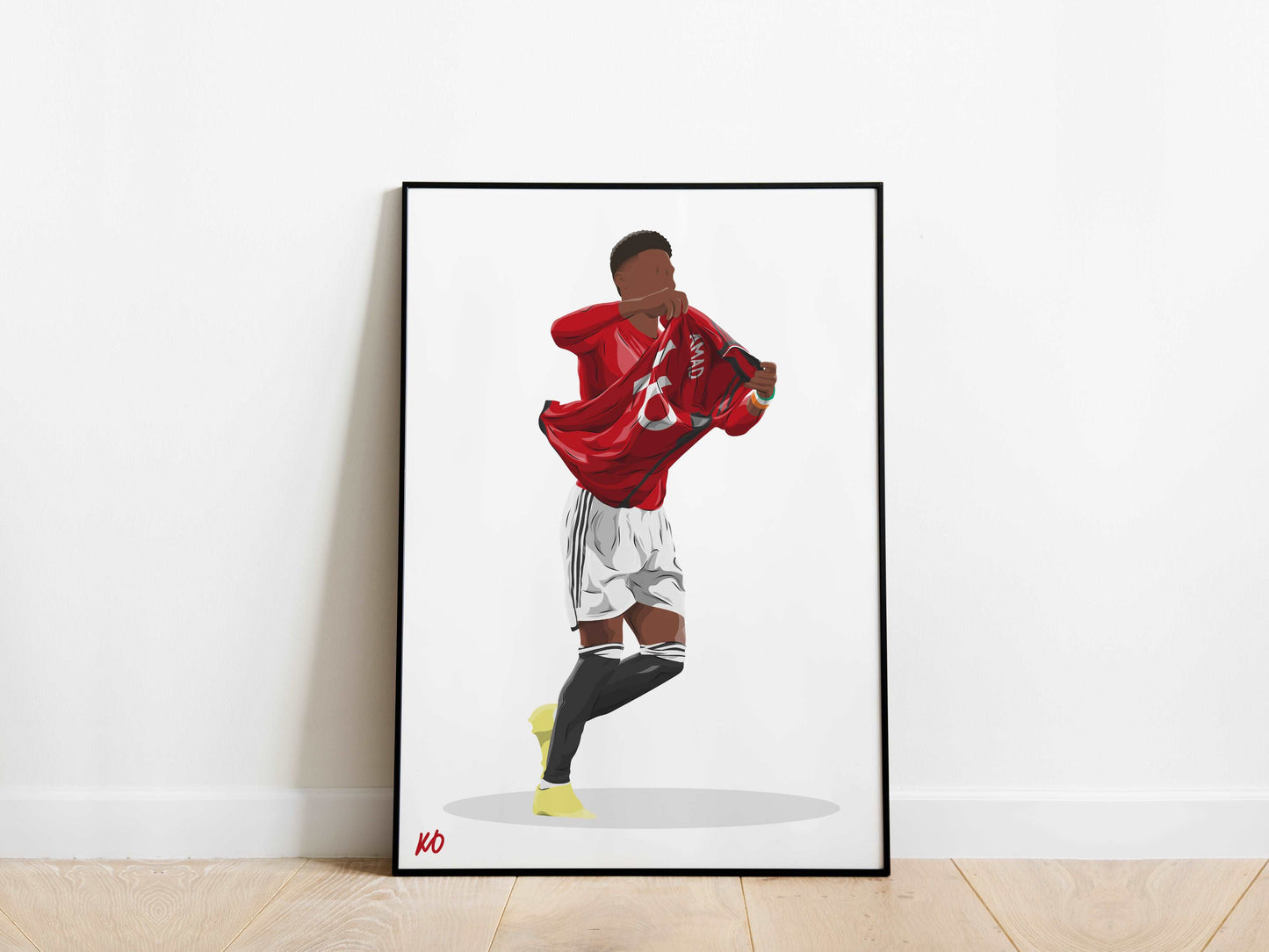 Amad Diallo Manchester United Poster