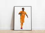 Amad Diallo World Cup 2026 Côte d'Ivoire Poster