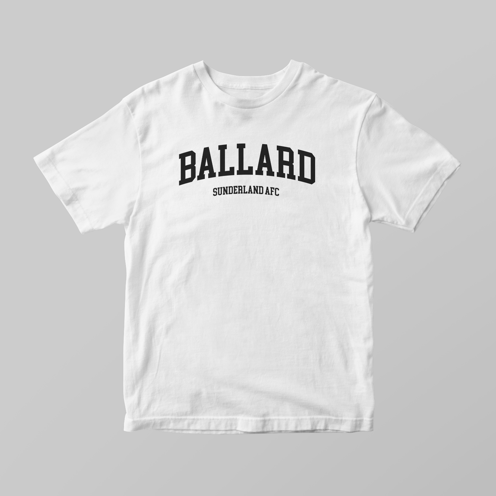 Daniel Ballard Varsity T-Shirt | Sunderland AFC Graphic Tee - KDDesigns6
