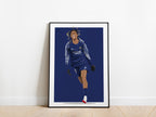 Bradley Barcola PSG Poster - KDDesigns6