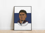 Jude Bellingham Portrait England Poster - KDDesigns6