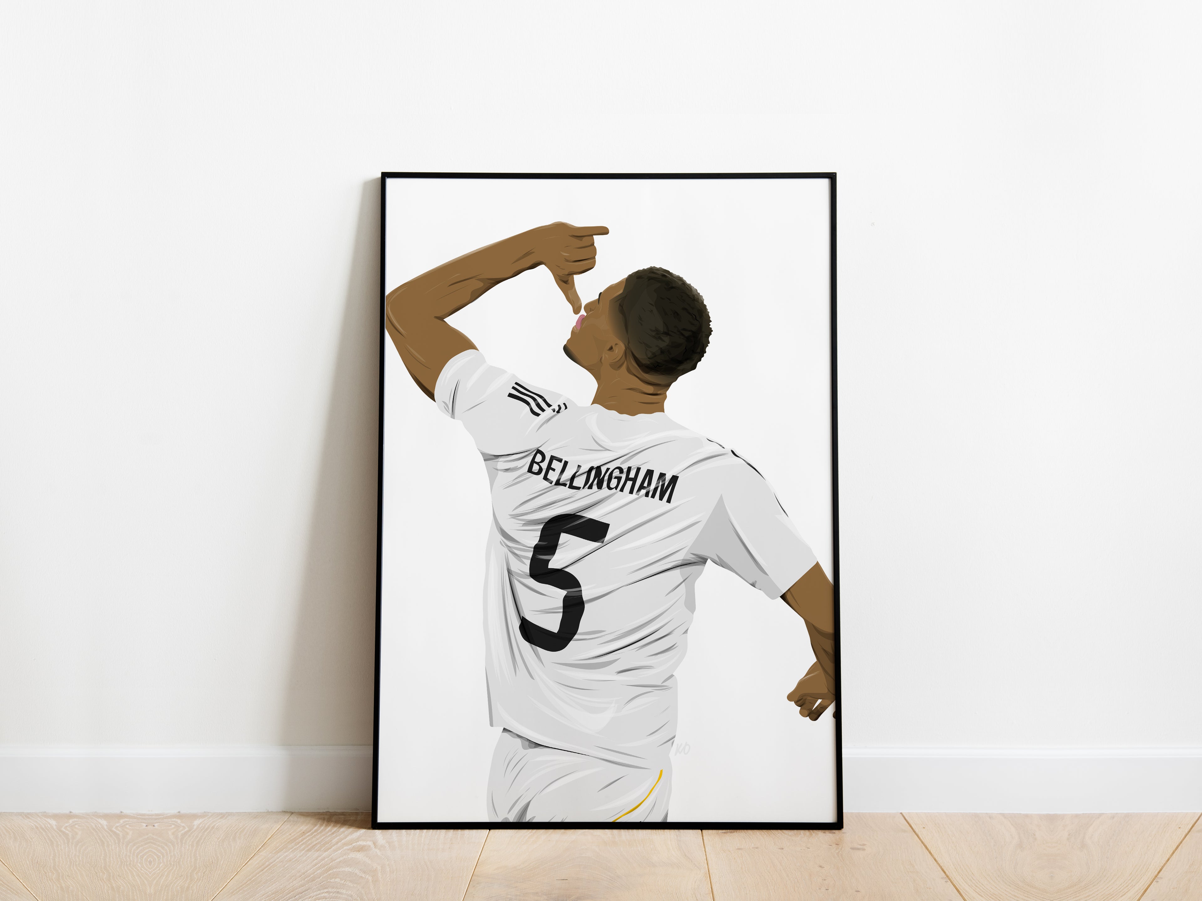 Jude Bellingham 25/26 Real Madrid Poster