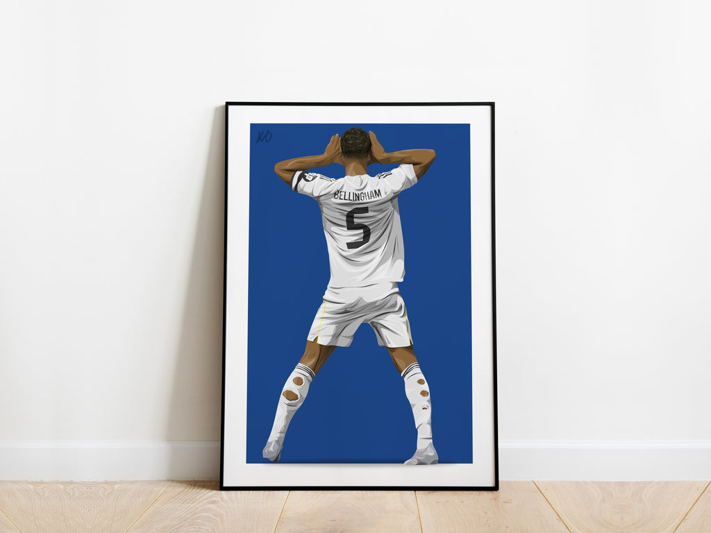 Jude Bellingham Club World Cup Real Madrid Poster - KDDesigns6
