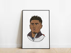 Jude Bellingham Portrait England Poster - KDDesigns6
