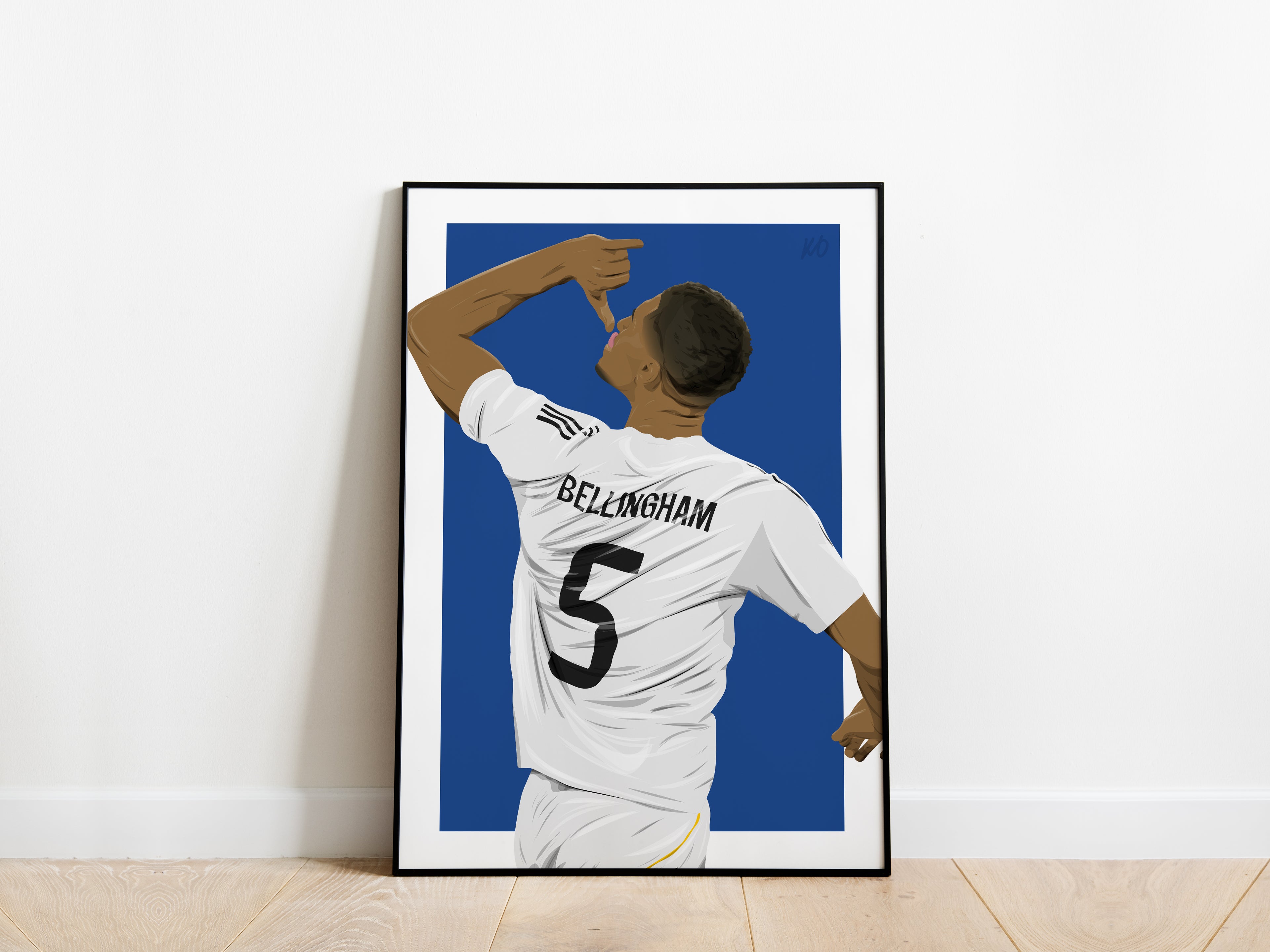 Jude Bellingham 25/26 Real Madrid Poster