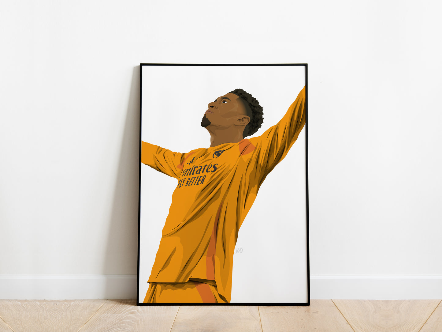 Jude Bellingham 24/25 Celebration Portrait Real Madrid Poster