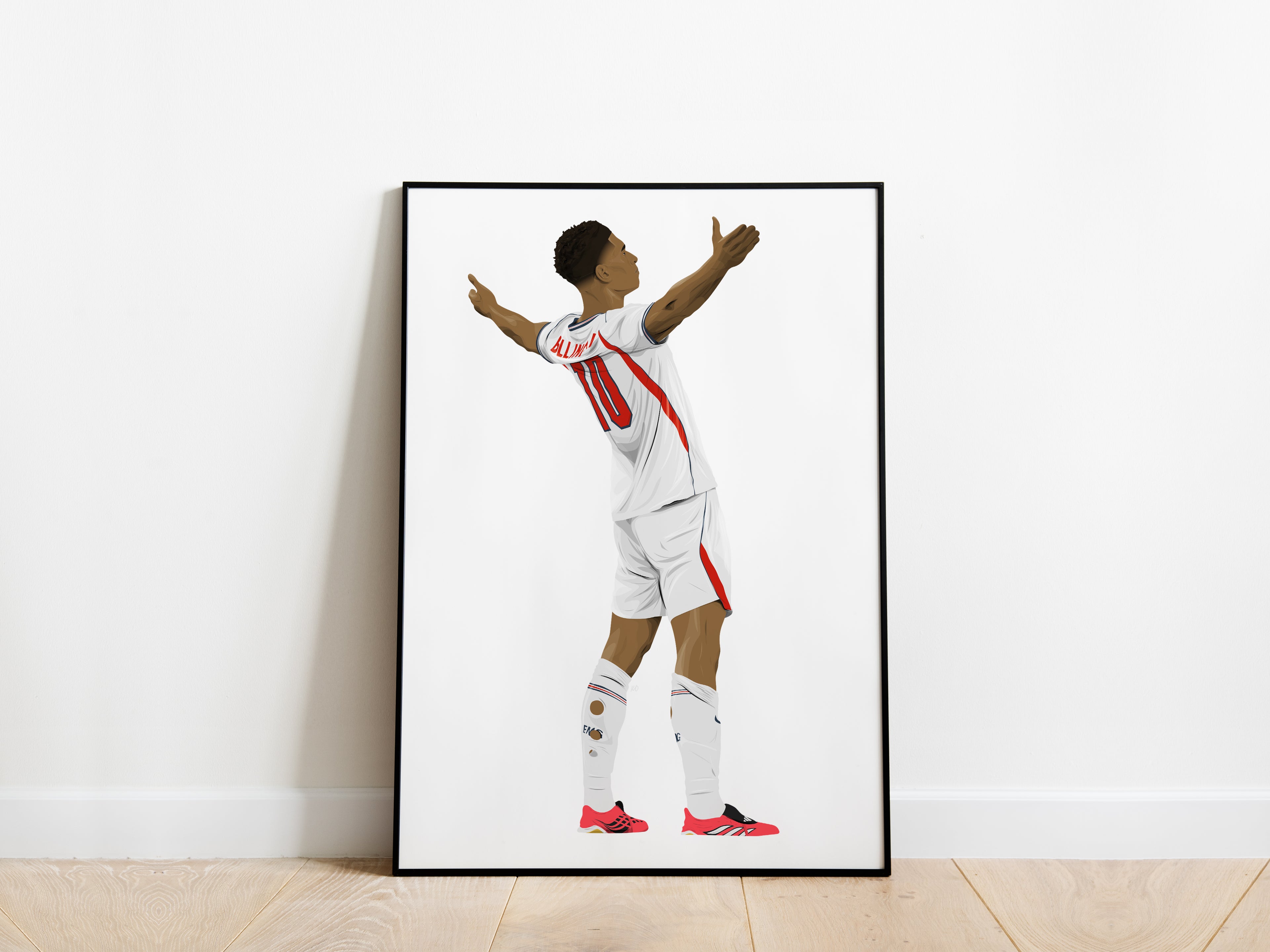 Jude Bellingham World Cup 2026 England Poster