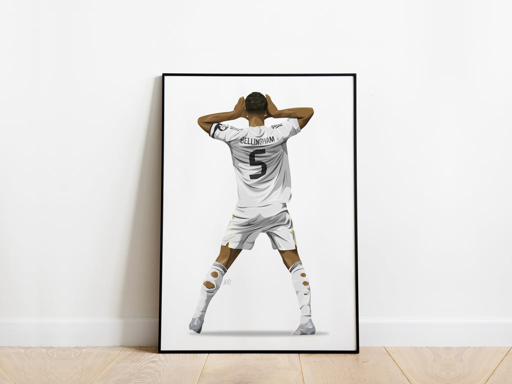 Jude Bellingham Club World Cup Real Madrid Poster - KDDesigns6