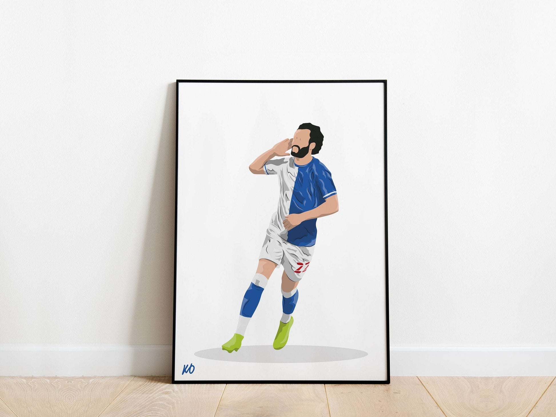 Ben Brereton Diaz Blackburn Rovers Poster - KDDesigns6