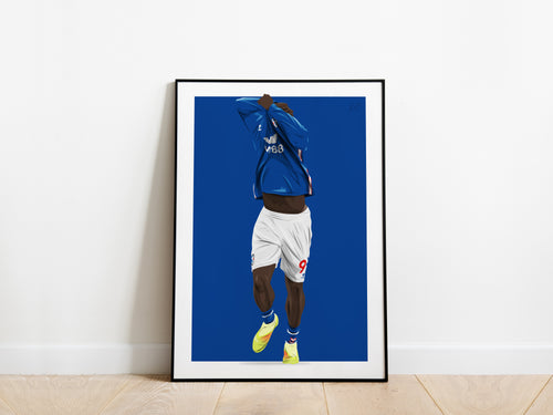 Brian Brobbey Tyne-Wear Derby Sunderland AFC Poster