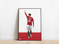 Bruno Fernandes 23/24 Manchester United Poster - KDDesigns6