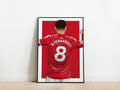Bruno Fernandes Record Breaker Manchester United Poster