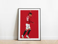 Casemiro 25/26 Manchester United Poster