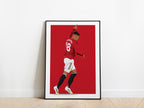Casemiro 25/26 Manchester United Poster