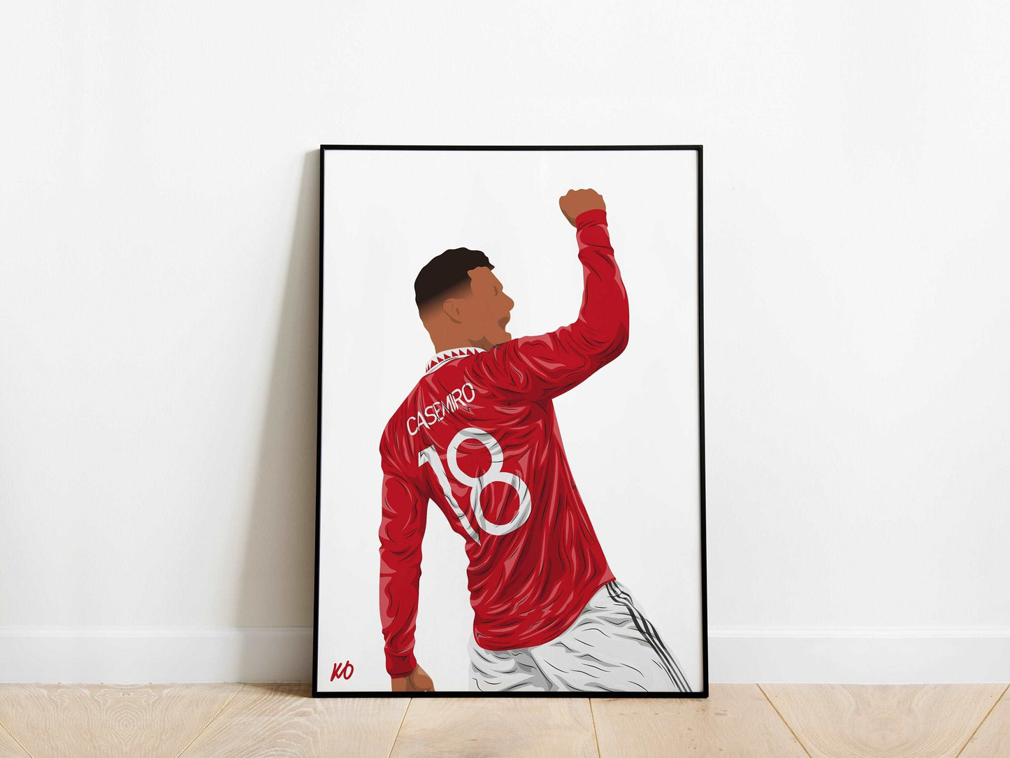 Casemiro Manchester United Poster KDDesigns6