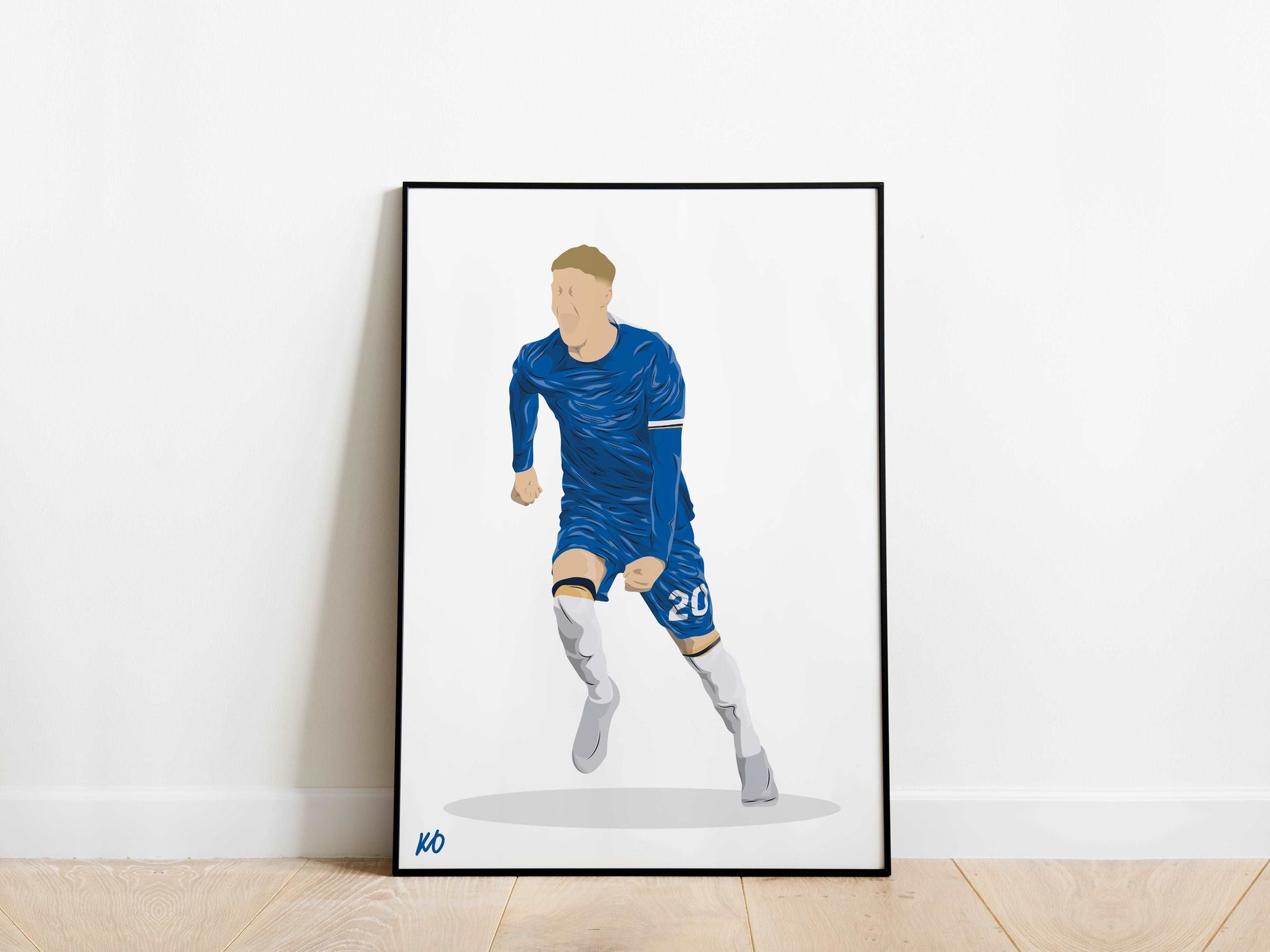 Cole Palmer Chelsea Poster KDDesigns6