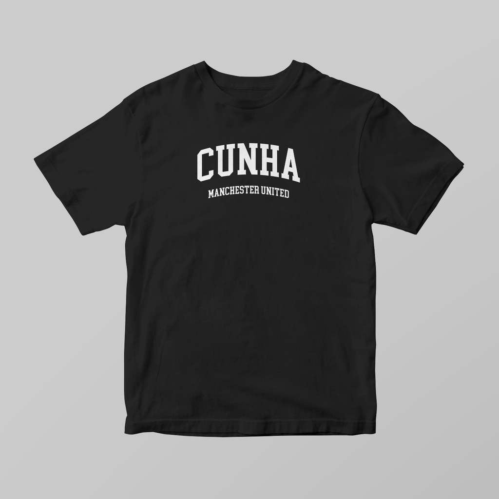 Matheus Cunha Varsity T-Shirt | Manchester United Graphic Tee - KDDesigns6