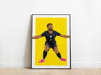 Matheus Cunha World Cup 2026 Brazil Poster