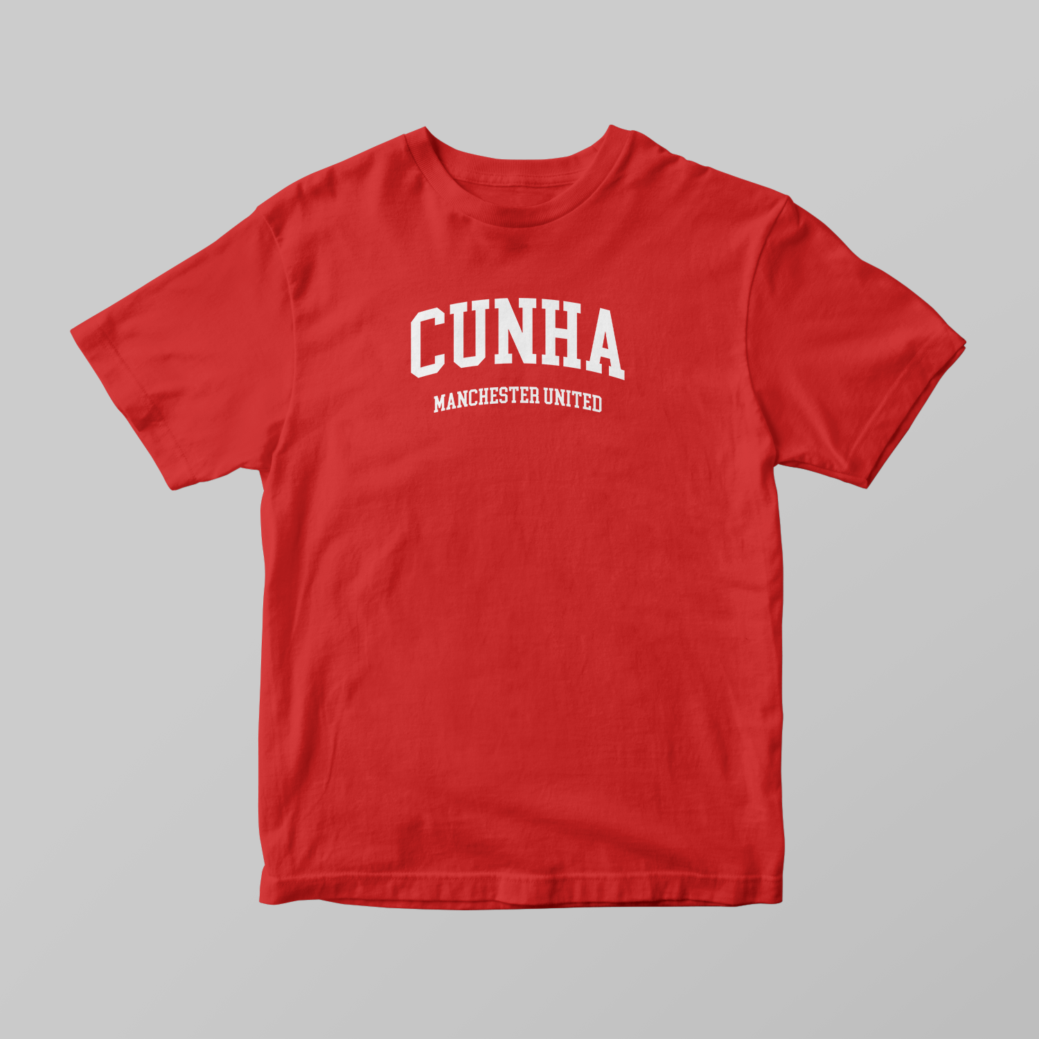 Matheus Cunha Varsity T-Shirt | Manchester United Graphic Tee - KDDesigns6