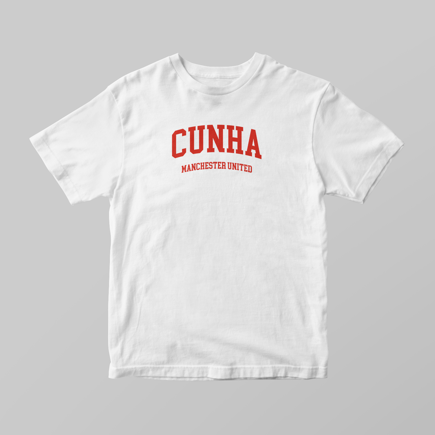 Matheus Cunha Varsity T-Shirt | Manchester United Graphic Tee - KDDesigns6